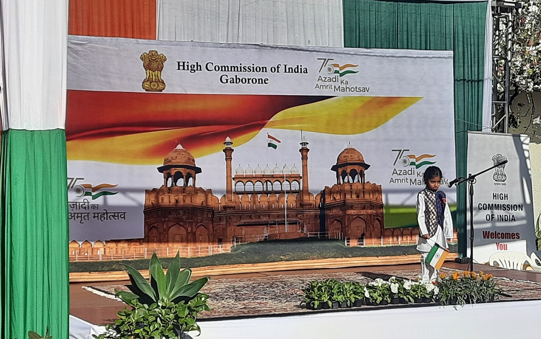 Independence Day of India 2022 Flag Hoisting